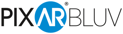 Novax PixAR Bluv gözlük camı kaplama logosu. Novax PixAR Bluv eyeglass lens coating logo.